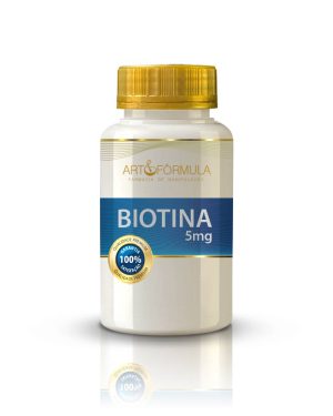 Biotina 5mg 30 Cápsulas