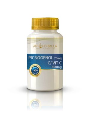 Picnogenol 75mg com Vit C 500mg 60 Cápsulas
