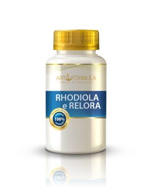 Estimulante Físico e Mental com Rhodiola e Relora 120 Cápsulas